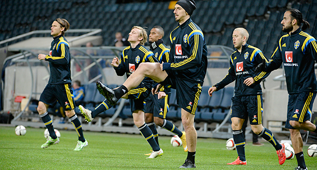 Bild på Zlatan.