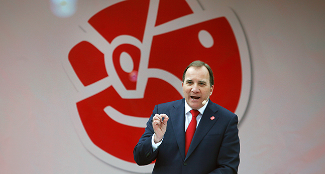 Socialdemokraternas ledare Stefan Löfven