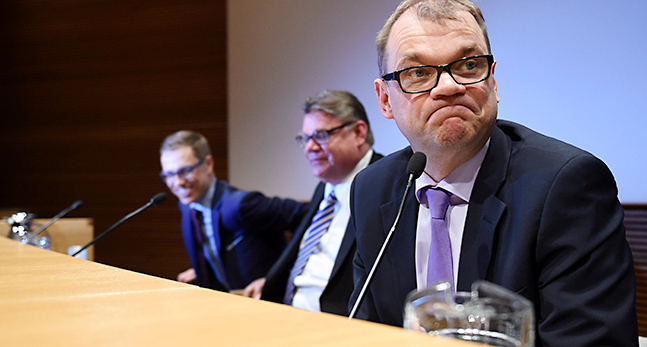 Statsminister Juha Sipilä