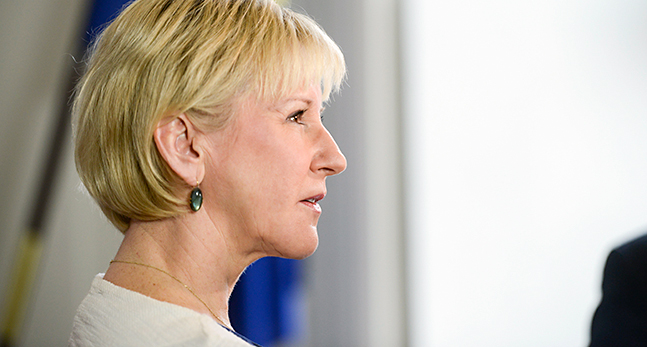 Margot Wallström.