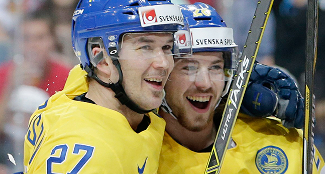 Svenska spelare jublar