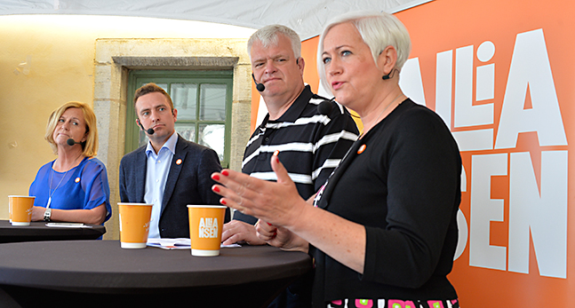 Alliansens partisekreterare.