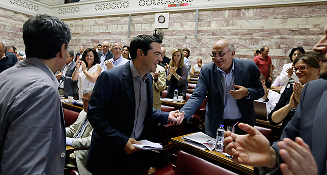 Greklands ledare Alexis Tsipras.