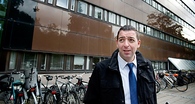 Roger Haddad i Folkpartiet.