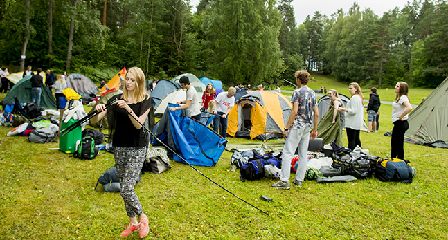 Ungdomar på Utöya