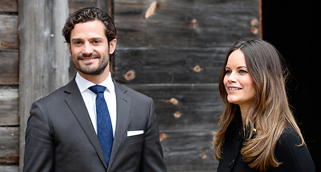 Prins Carl Philip och prinsessan Sofia