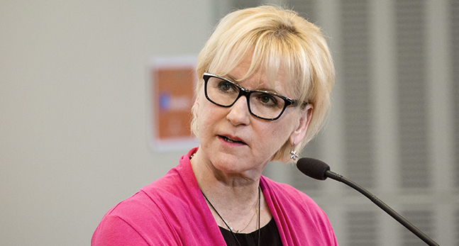 Margot Wallström.