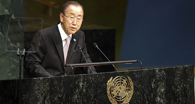 Ban Ki-moon.