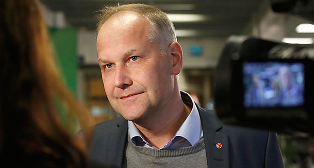 Jonas Sjöstedt.