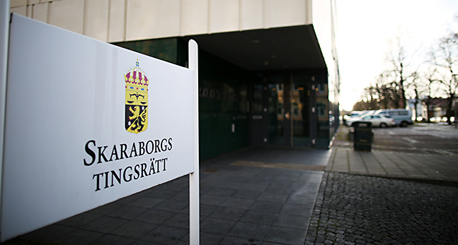 Bild på domstolen