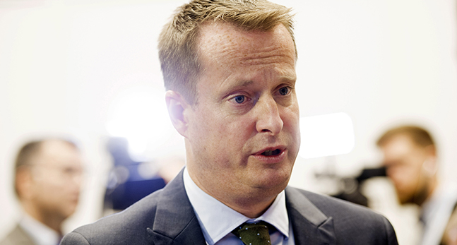 Porträtt på Anders Ygeman