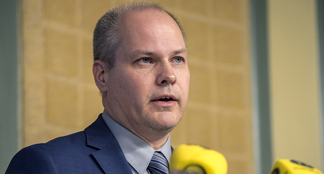 Porträtt på Morgoan Johansson