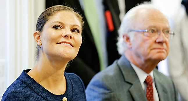 Victoria och kungen