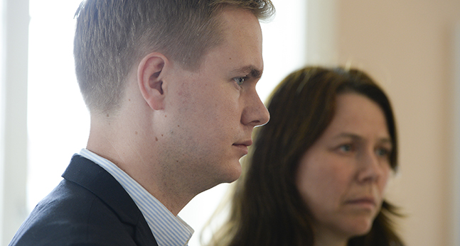 Gustav Fridolin och Åsa Romson