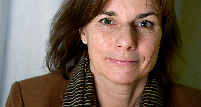 Miljöpartiets politiker Isabella Lövin
