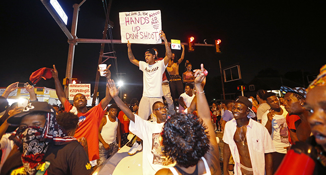 protester