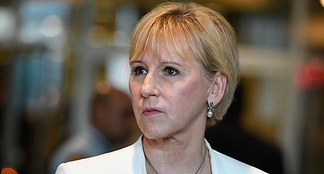 Margot Wallström.