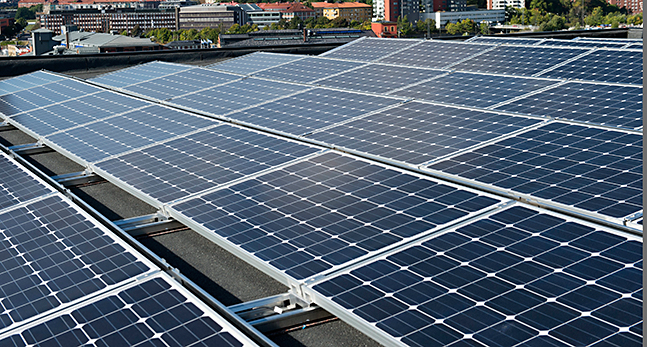 Solceller