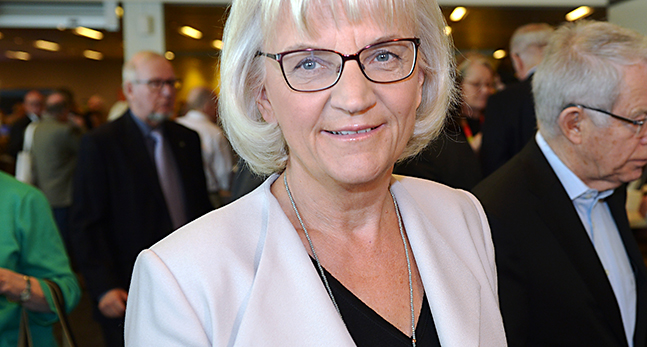 Porträtt på Marie Ehrling.