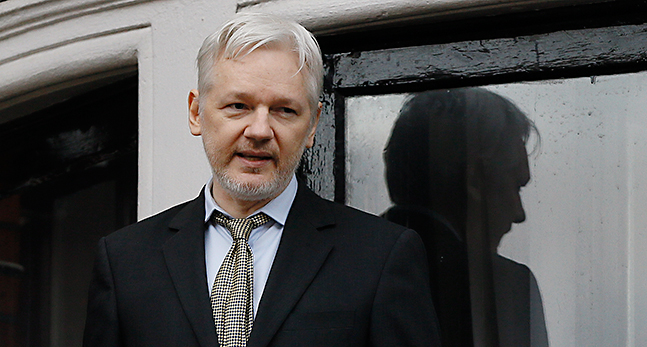 Julian Assange.