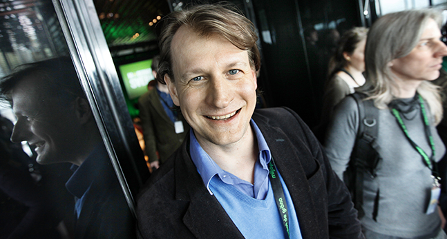 Miljöpartisten Carl Schlyter.