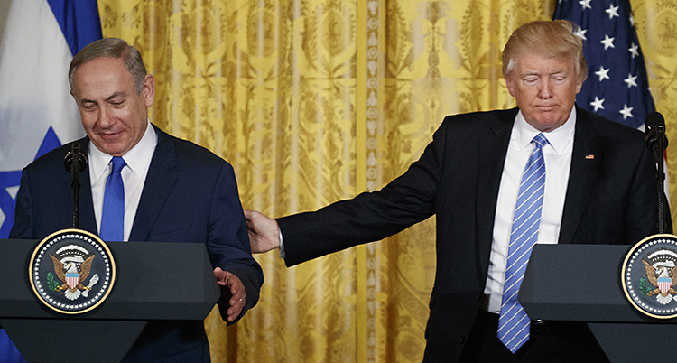Trump och Netanyahu