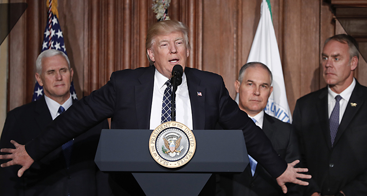 USAs president Donald Trump