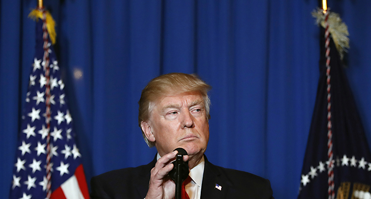 USAs president Donald Trump