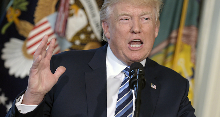 USAs president Donald Trump