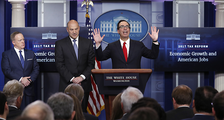 USAs finansminister Steven Mnuchin
