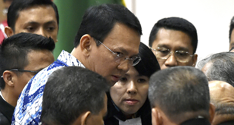 Jakartas guvernör Basuki Purnama