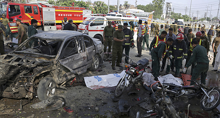 Bomb i Lahore