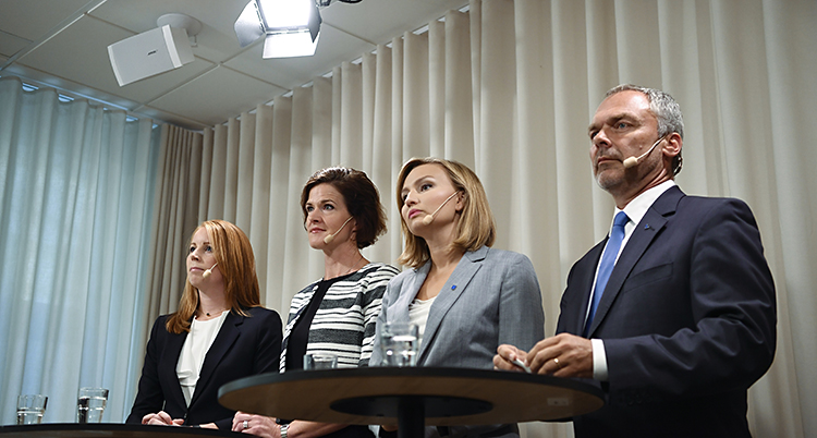 Partiledarna i Allianse