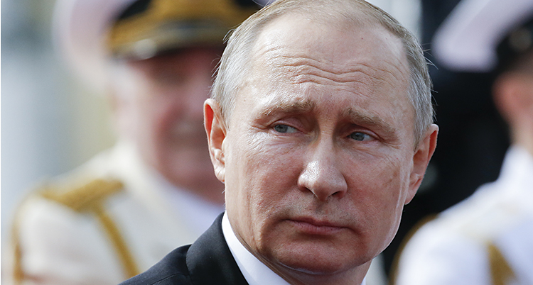 Rysslands president Vladimir Putin