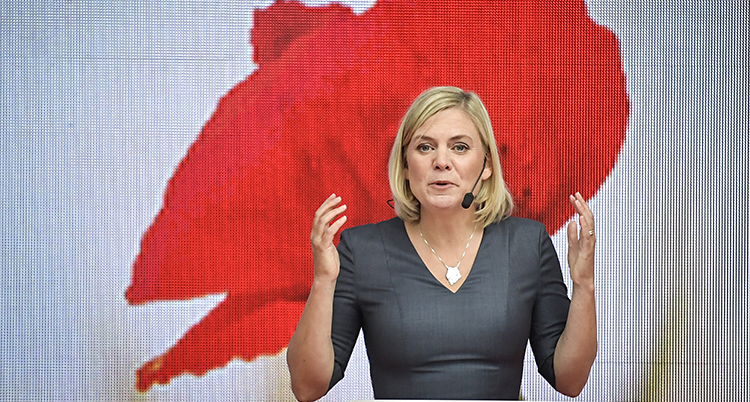Finansminister Magdalena Andersson.