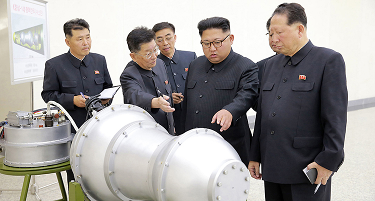 Nordkoreas ledare Kim Jong-Un