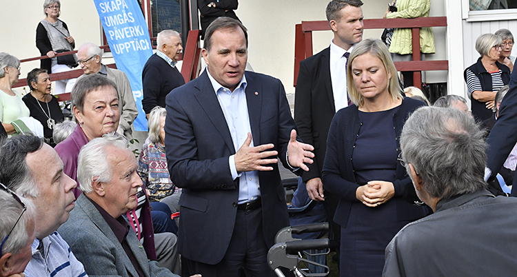Stefan Löfven och Magdalena Andersson