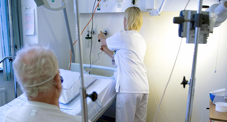 En sjuksköterska