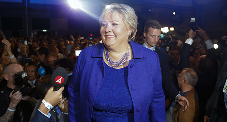 Norges statsminister Erna Solberg