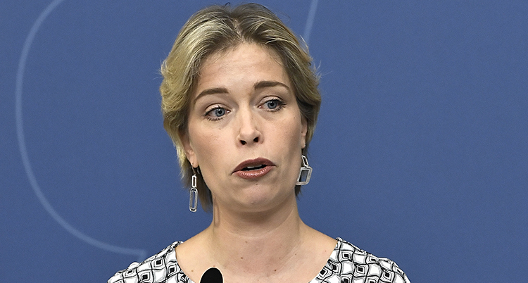 Ministern Annika Strandhäll