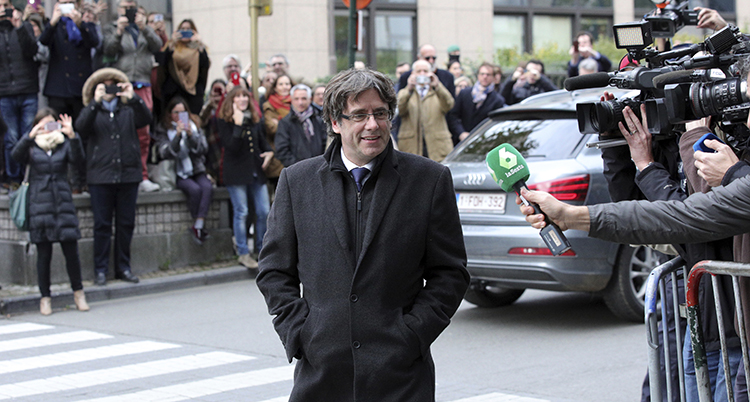 Carles Puigdemont i Belgien