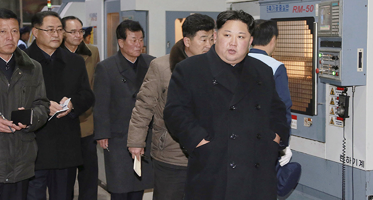 Nordkoreas ledare Kim Jong-Un.