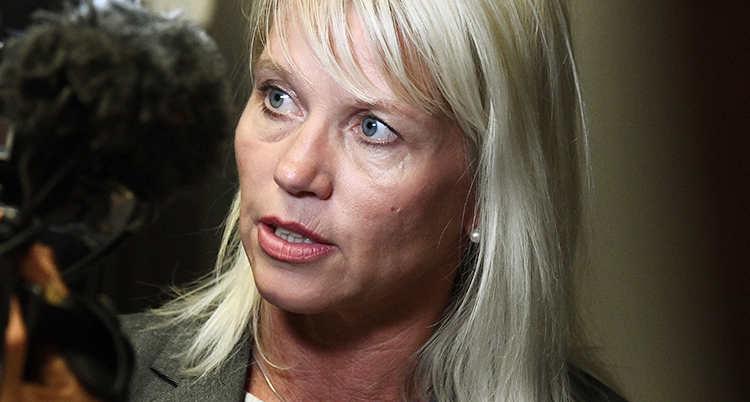 Carina Wutzler i Vällinge kommun.