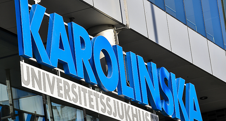 Karolinska sjukhuset.