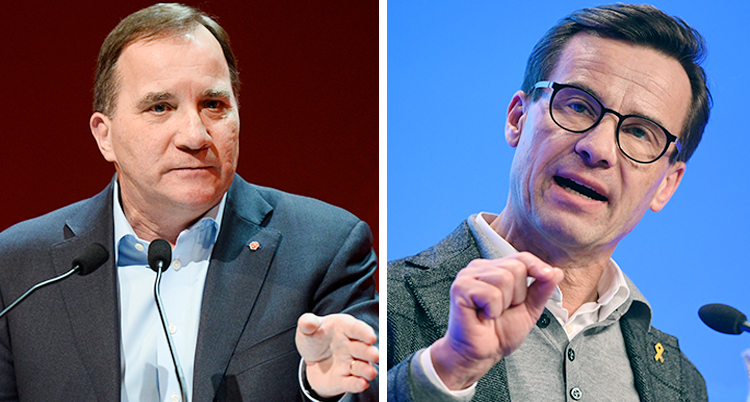 Stefan Löfven och Ulf Kristersson