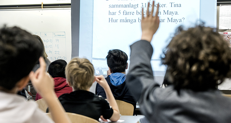Barn i en skola.