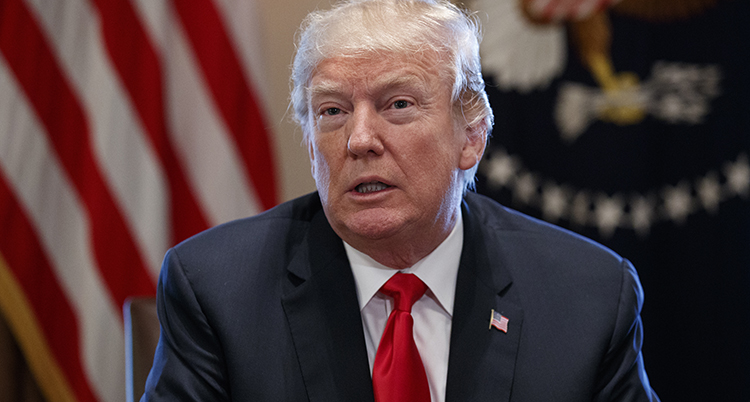 USAs ledare Donald Trump