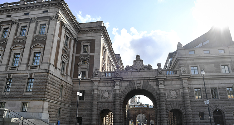 Riksdagshuset i Stockholm.