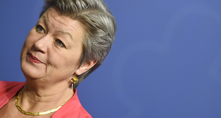 Ministern Ylva Johansson