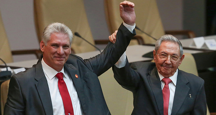 Kubas nya president Miguel Diaz-Canel